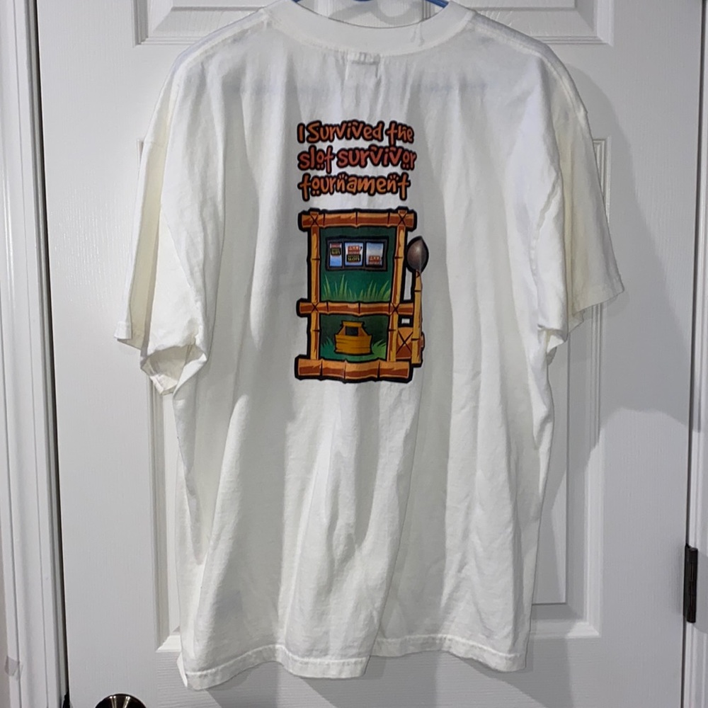 Vintage Ontario Racetrack Slots tournament t-shirt - Size XL Roots